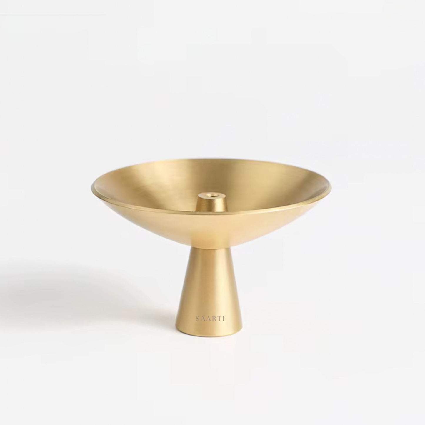 cambodian ritual incense holder brass