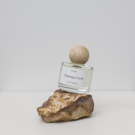 Champa Vert Perfume - Champaca, Galbanum and Tuberose