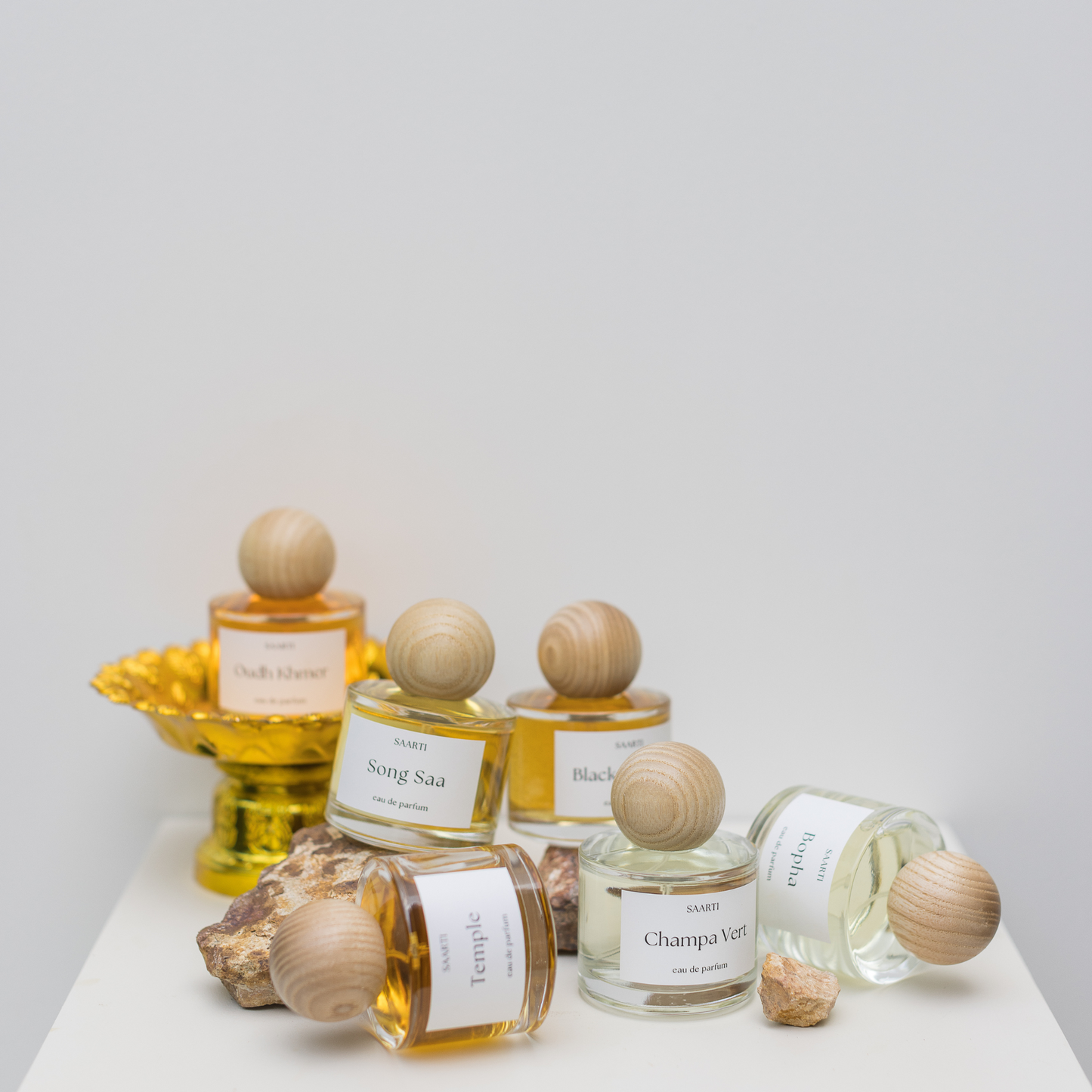 Temple Perfume - Incense, smoke and amber