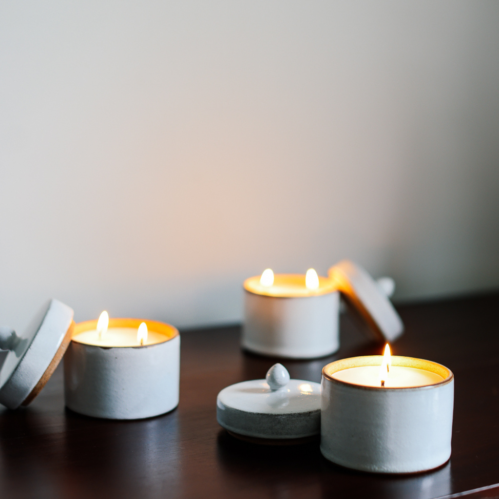 Essential Oil Candle, Soy Candle, Green Tea Candle, Cambodia Gifts, Cambodian made gifts