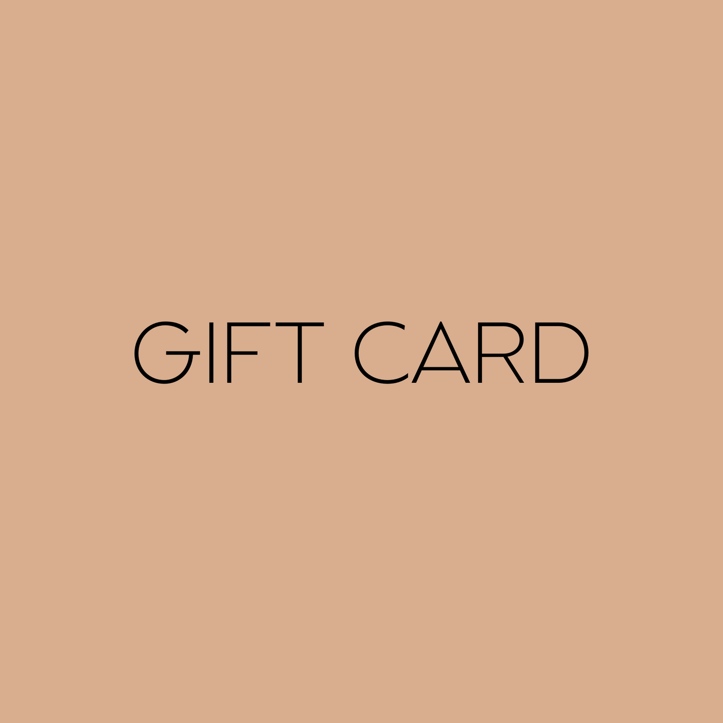 SAARTI gift card