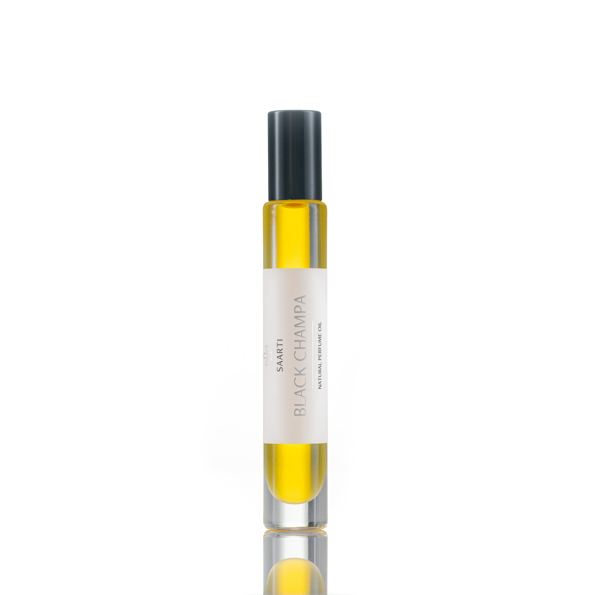 natural perfume roller Black Champa with champaca essential oil and cambodian oudh 