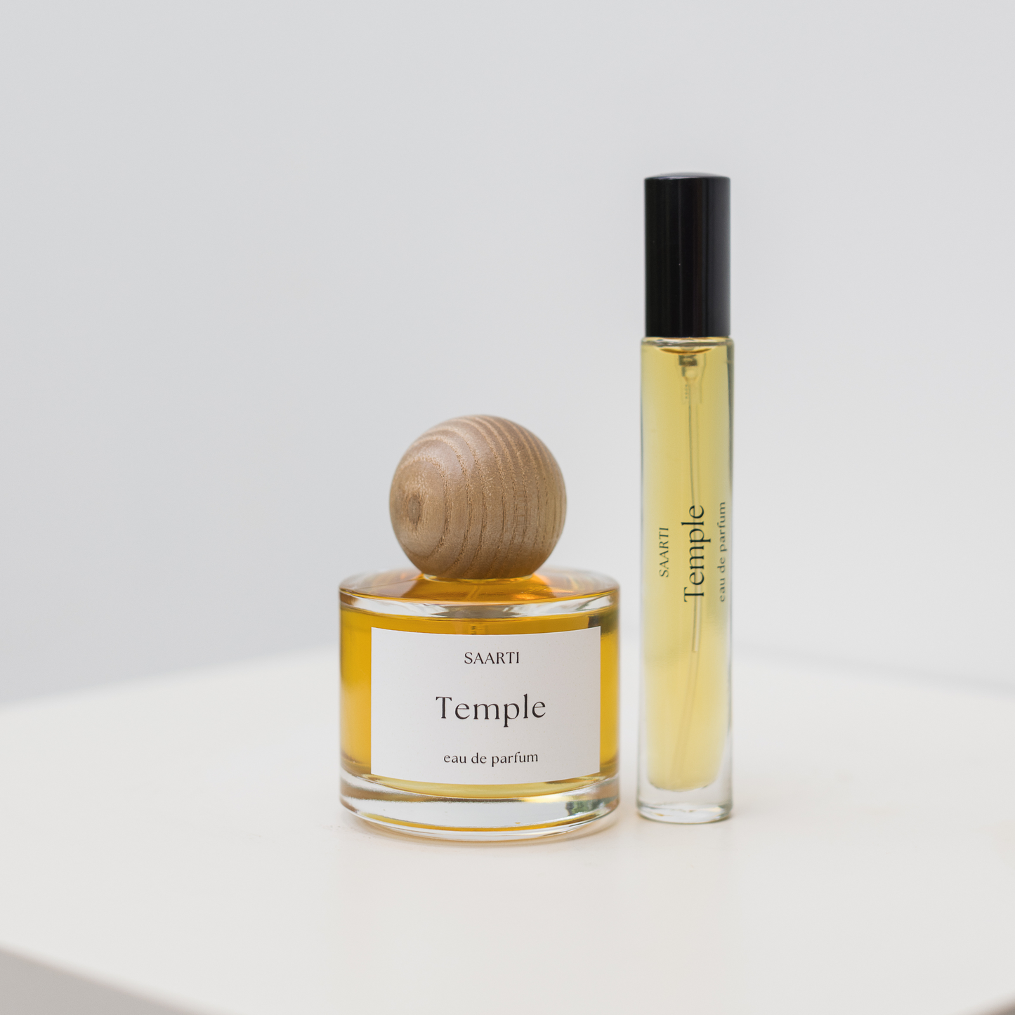 TEMPLE - Incense and amber natural perfume